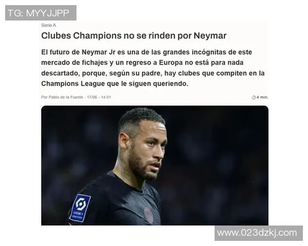 内马尔本赛季再度受伤巴黎欧冠之路面临严峻挑战